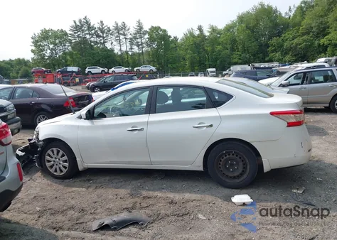 2014 Nissan Sentra S from USA, damaged, VIN 3N1AB7AP8EL693254